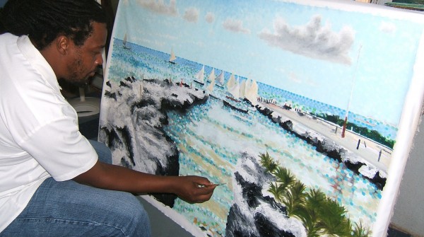 Walkers Art Club in Cayman Brac Welcomes Artist Gordon Solomon