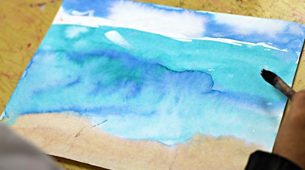 Watercolour Collage – Workshop for Adults