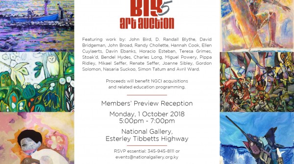 Big Art Auction 5 Exhibition – Member’s Preview Reception