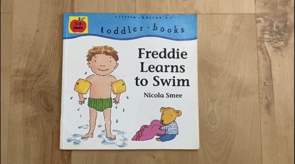 Parents and Preschoolers: “Freddie Learns to Swim” and Glitter Fish Craft