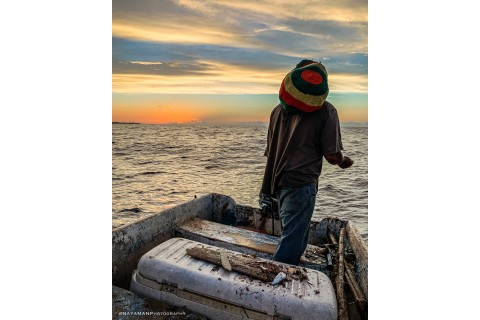 Evening Fishing on Coxin Bank, June 2020