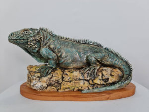 Yonier Powery - Blue Iguana #1, 2021