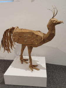 3D Sculpture Made with Cardboard