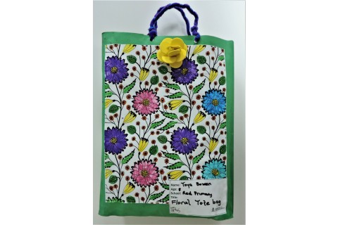 Toya Bowen – Floral Tote Bag