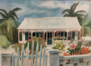 Betty Wood - Caymanian Cottage, c.1980