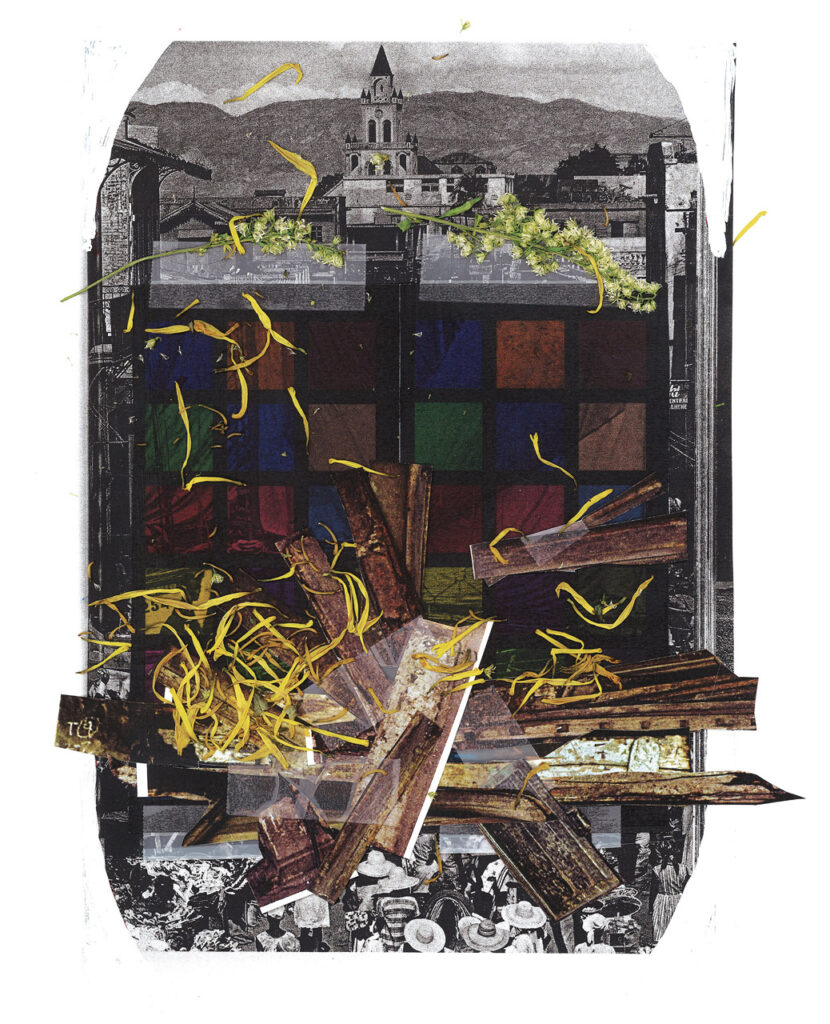 Simon Tatum, Colonial Debris-Shanty Town, 2022