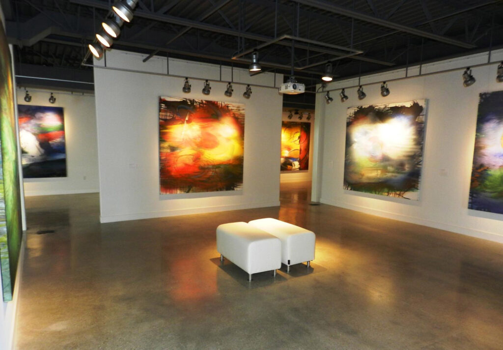 Installation View of Bendel Hydes – A Retrospective at NGCI, 2019