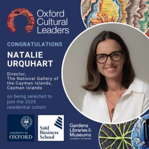 National Gallery Director Natalie Urquhart Selected for Oxford’s Cultural Leaders Programme 